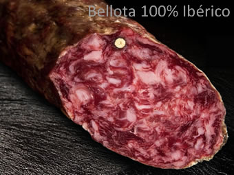 Salchichon Bellota Iberische Salami Wurste